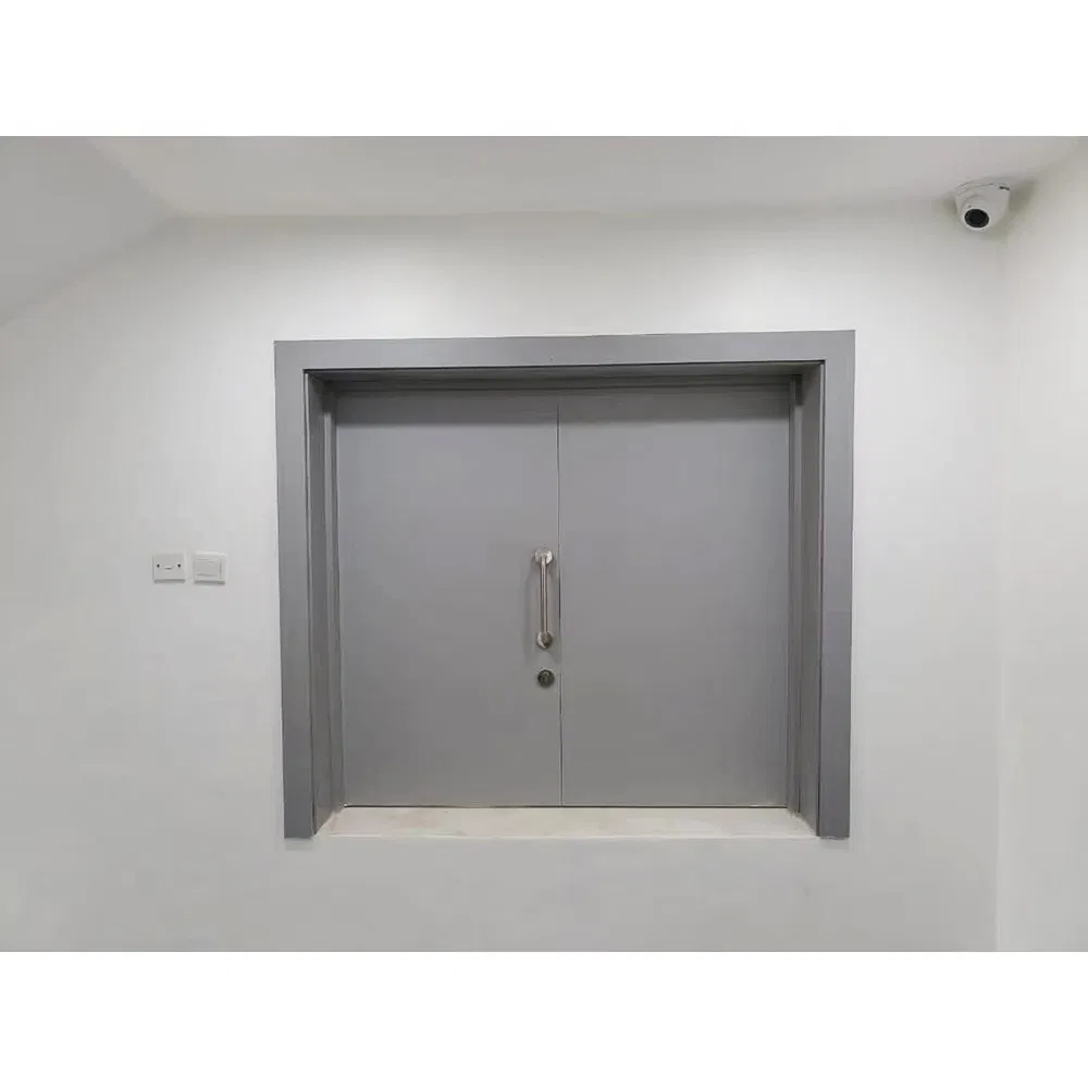 Acoustic School PVC Fireproof Safety Fire Protection MDF Bedroom Interior Nature Timber Solid Real Wooden Fire Rated Wood Flush Room Doors