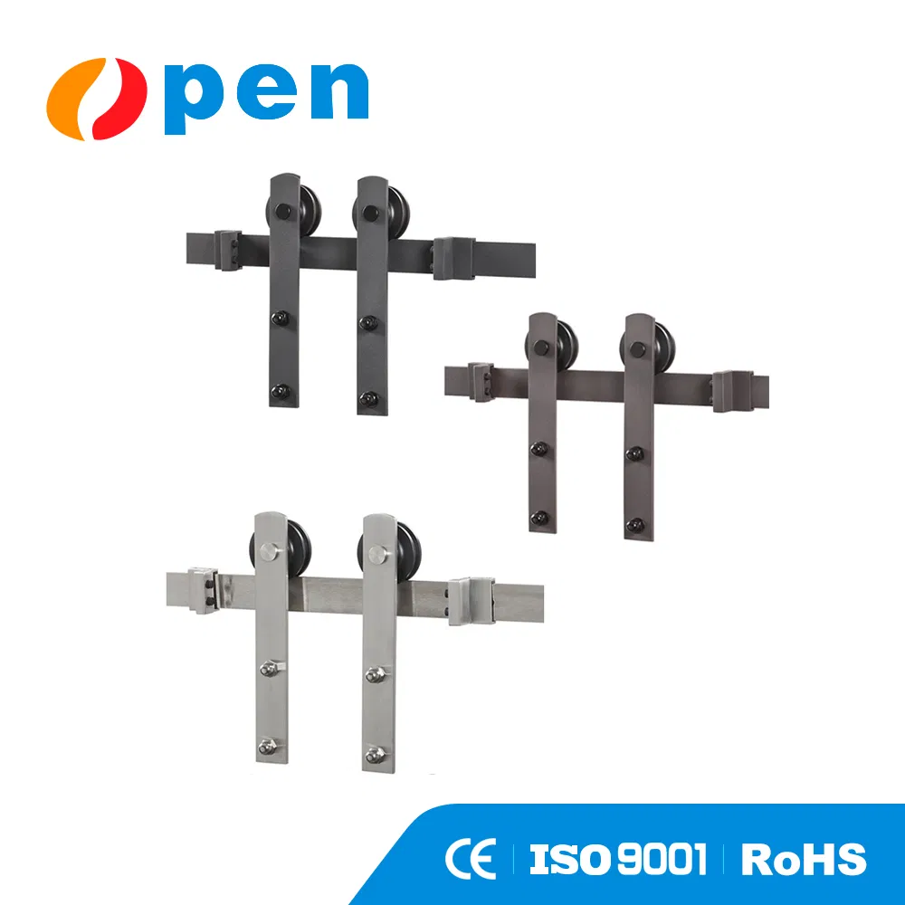 Premium Wooden Barn Door Hardware with Bifold System Sturdy Barn Door