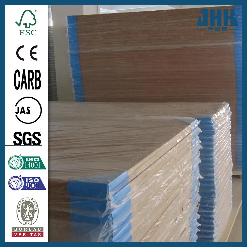 Jhk Engineered Timber Office Modern MDF Semi Solid Core Flush Wood Door