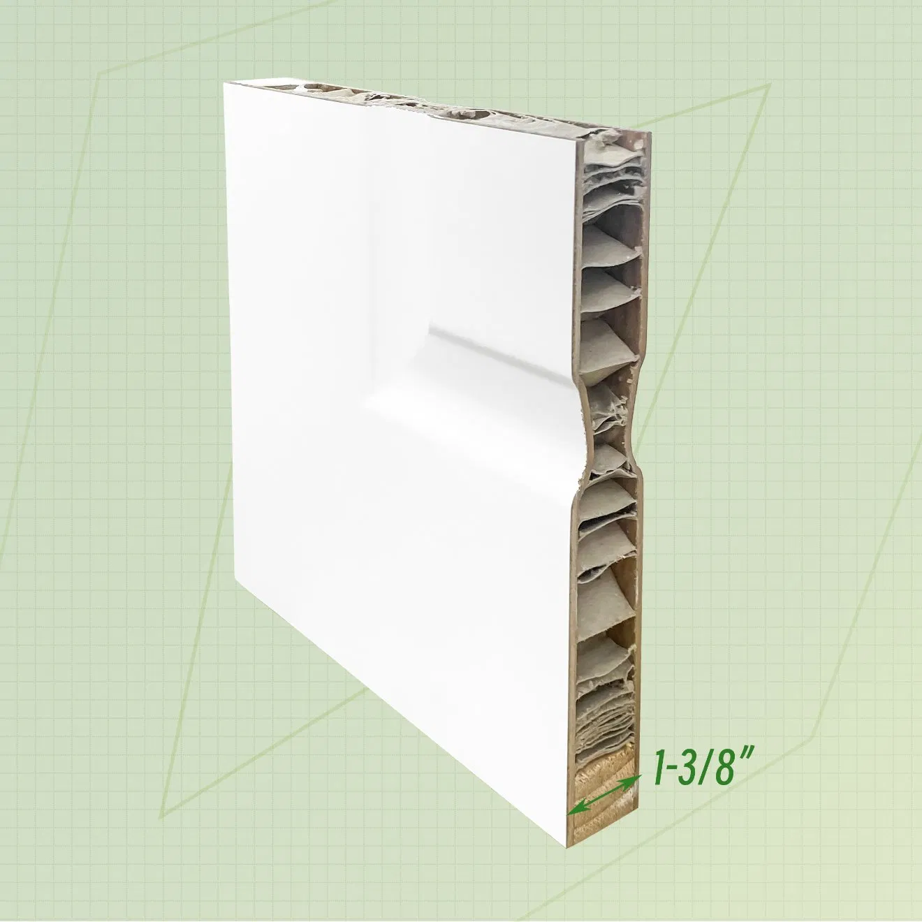 4-Panel Hollow Core Internal Bi-Folding Wooden Interior Bifold Closet Doors for Home