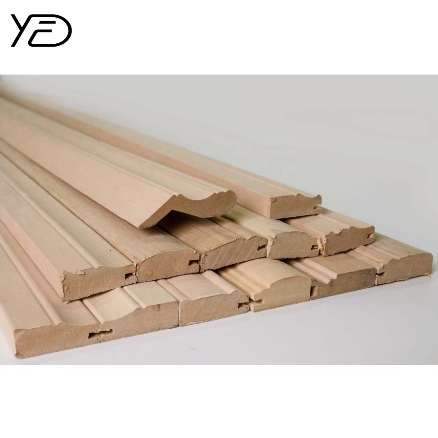 30X80 2 Panel White Interior Room Fire Proof Door MDF Designs Wood Interior Doors Primed Molded Slab Internal Bedroom Door for Houses