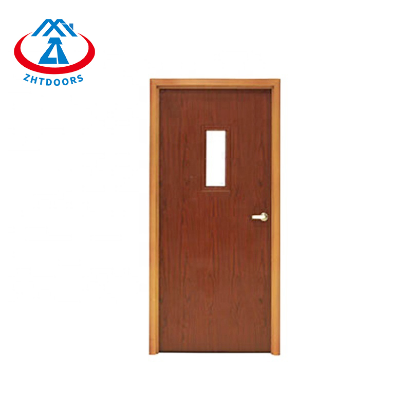 En Certificated Zhtdoors Top Hit Rates Product Delicate 120min Fire Rated Wooden Timber Doors