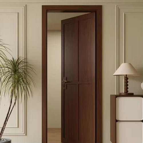 Modern MDF Laminated Exterior White Primed Wood Internal MDF Interior Door