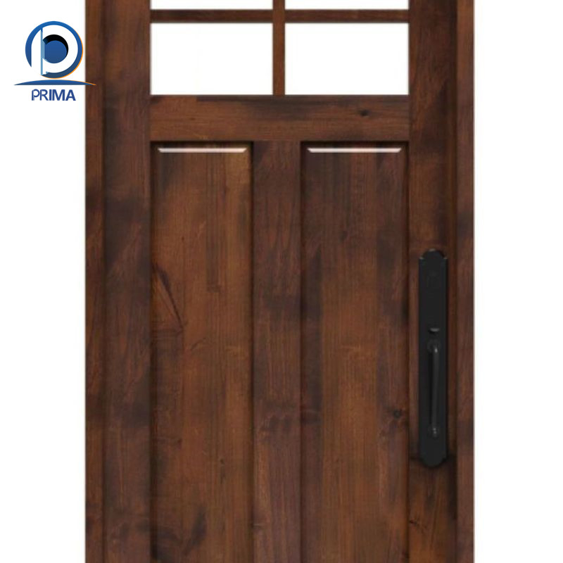Prima 2025 New Design Solid Wood Painting Wooden Entry Door