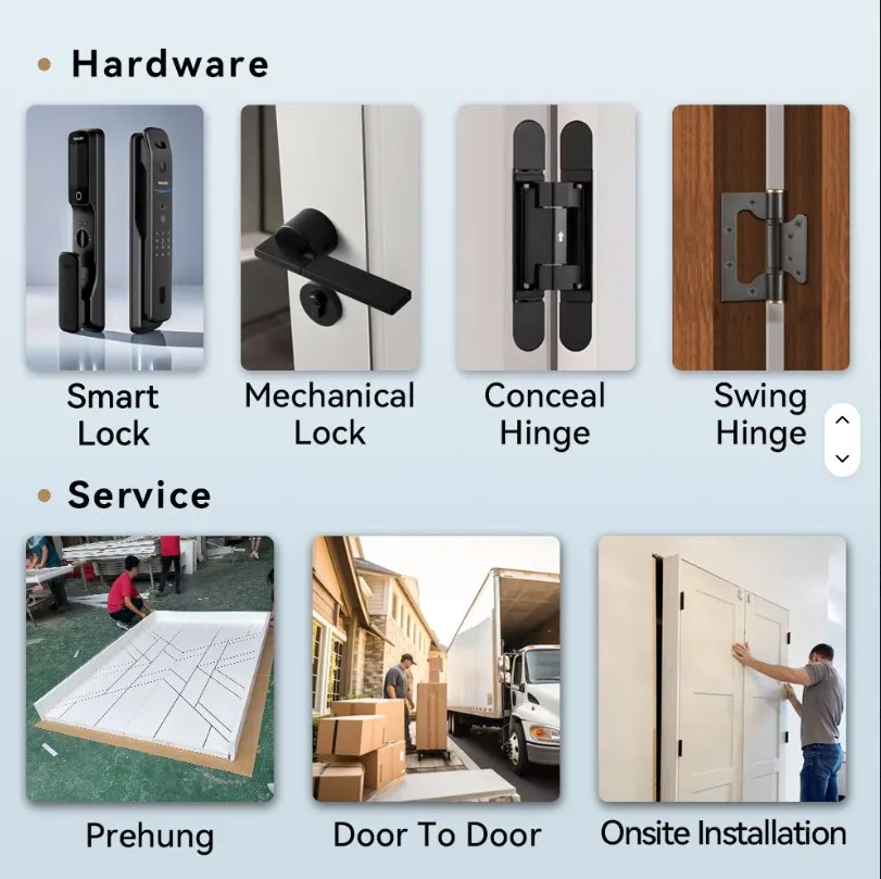 Wooden Interior Wardrobe Door 5