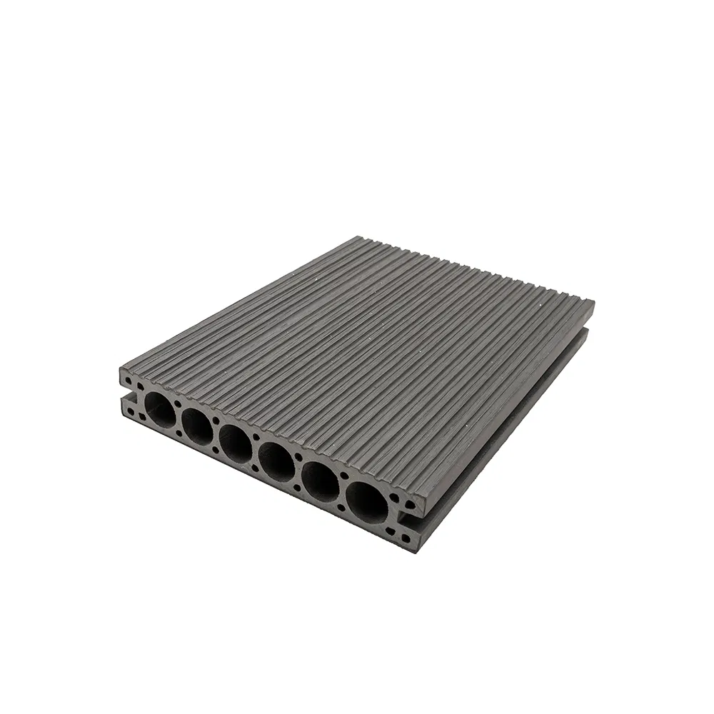 Fire-Retardant and Waterproof PVC Composite Decking with Anti-Mildew Treatment for Private Villa Corridors