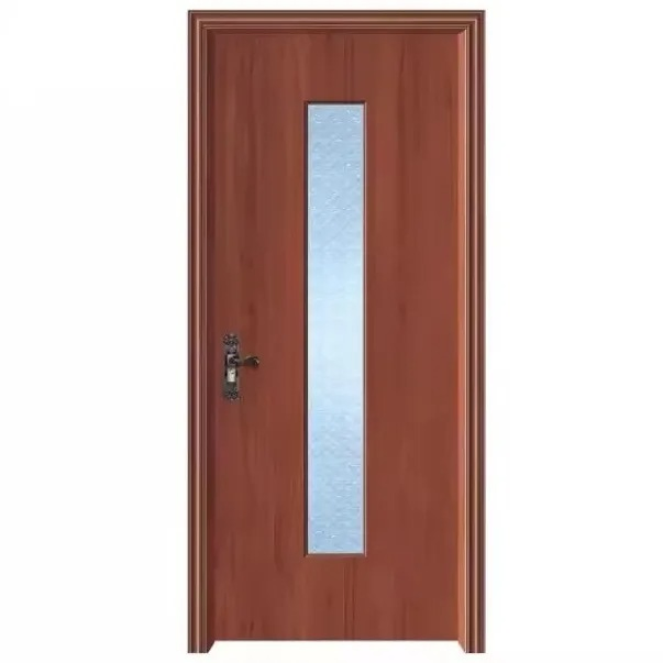 Best Price MDF PVC Timber Wooden Door Thickening Entrance Interior Wood Security Bedroom Bathroom Solid Fire Rated HDF China House WPC Main Plain Door