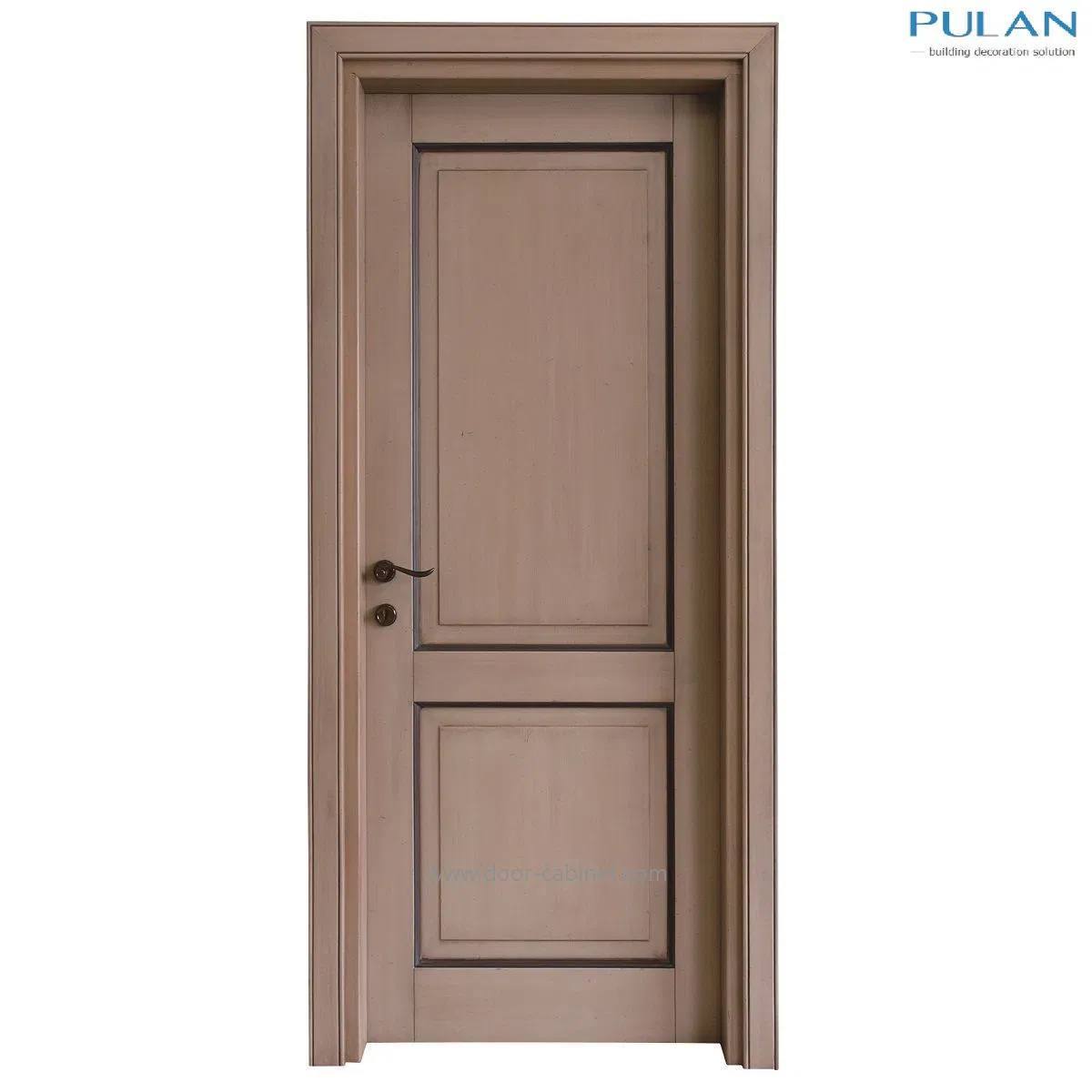 Elegant Engineered Wood Internal Door with Glass Panels