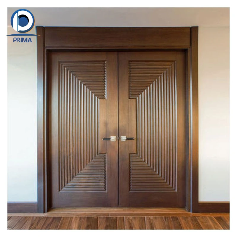Prima 2025 New Design Solid Wood Painting Wooden Entry Door