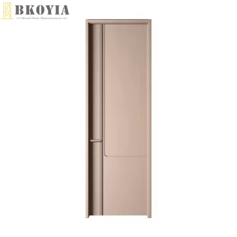 Modern Design Wooden Door Composite Moulded Skin with Honeypaper Core Hollow Core Melamine Interior MDF Veneer for Bedroom Villa