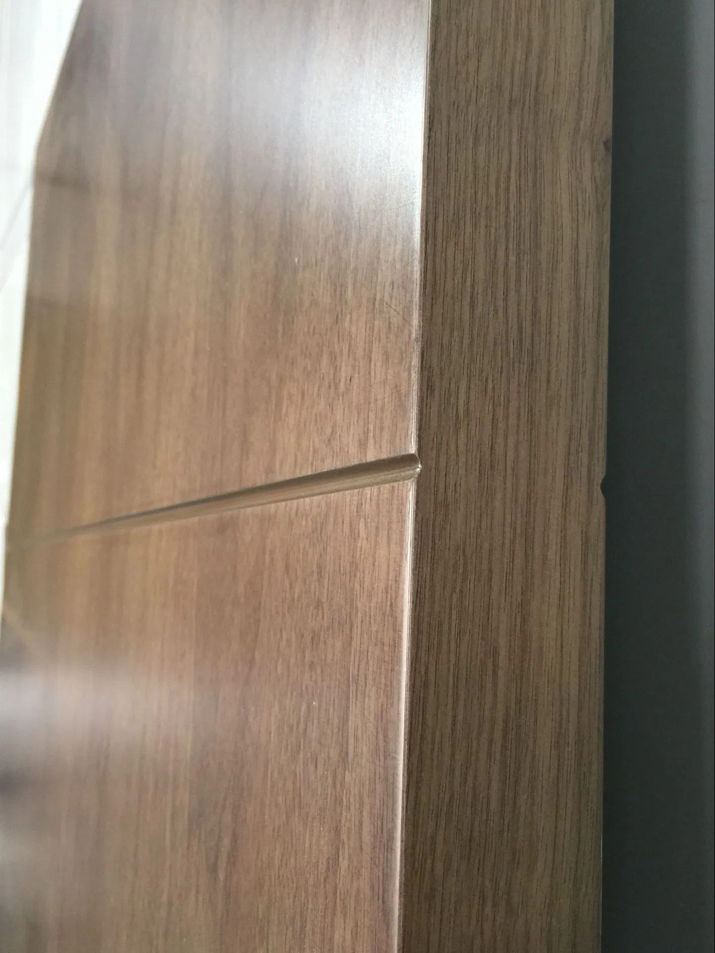 Hand Carved Teak Solid Wood Modern Veneer Door