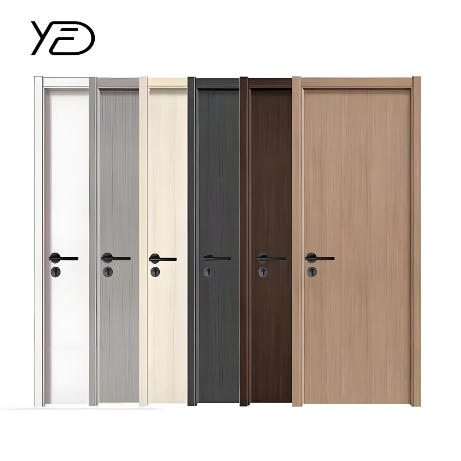 Front Door Swing Solid Wood Interior Traditional Manual Vintage Doors Customized Color Finished Antique Carved Door