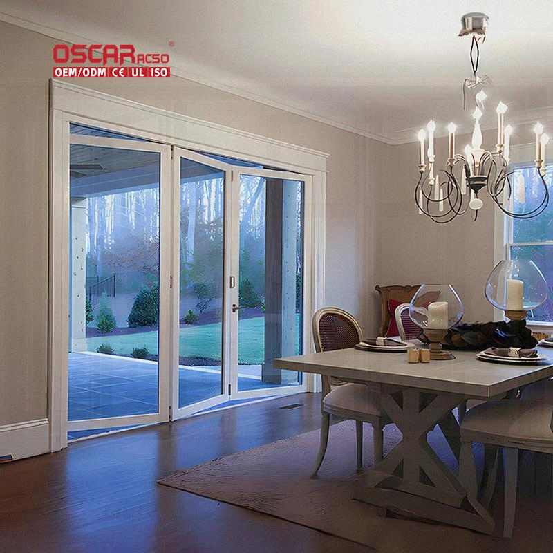 Heavy Duty Carbon Steel Track Sliding S Hardware Waterproof Wooden Rails Barn S Hardware Kits Folding Door