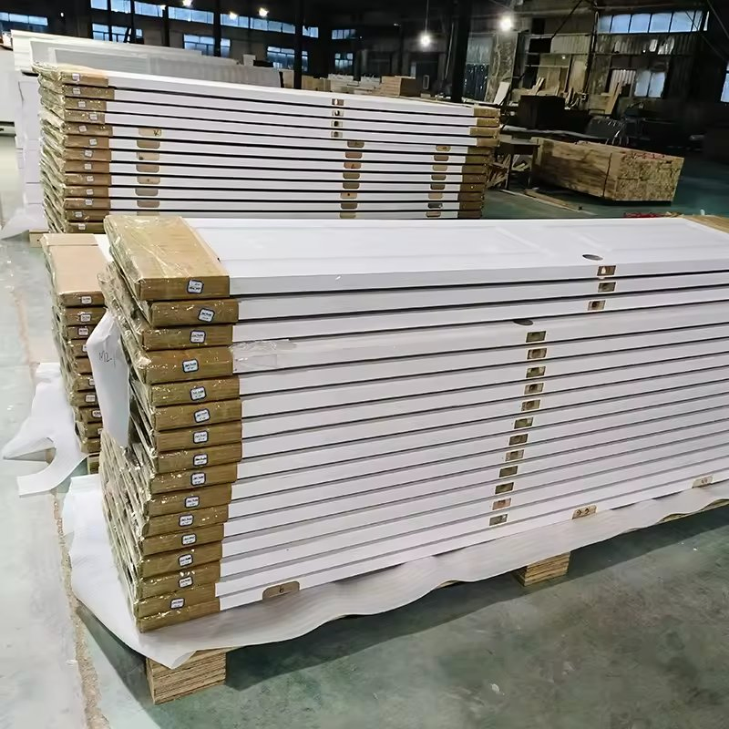 4-Panel Hollow Core Internal Bi-Folding Wooden Interior Bifold Closet Doors for Home