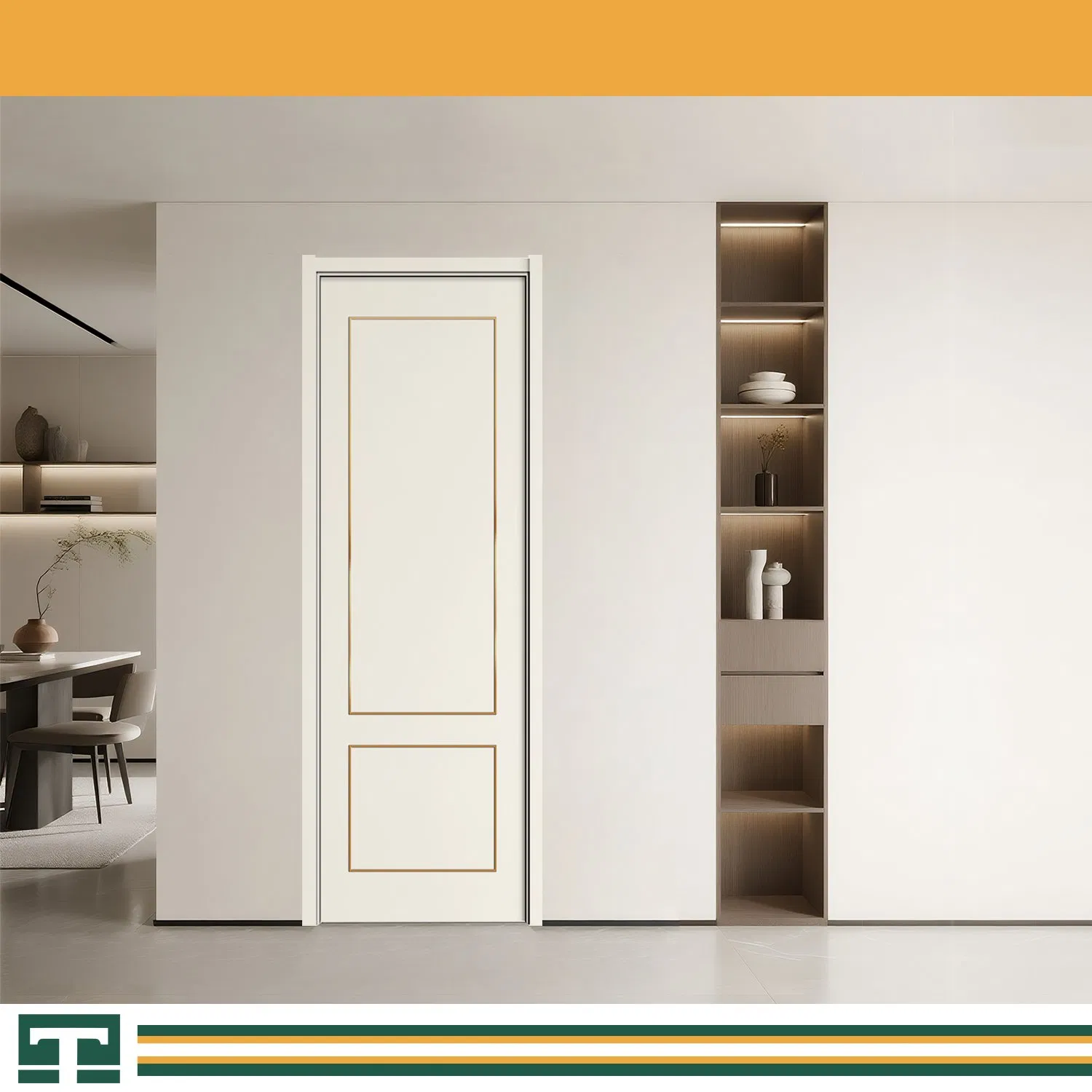 Modern Interior Room Main Oak Wooden Solid Wood Security WPC PVC Soundproof Sliding Entry Entrance Hotel Carbon Crystal Waterproof Secret Fire Rated Door