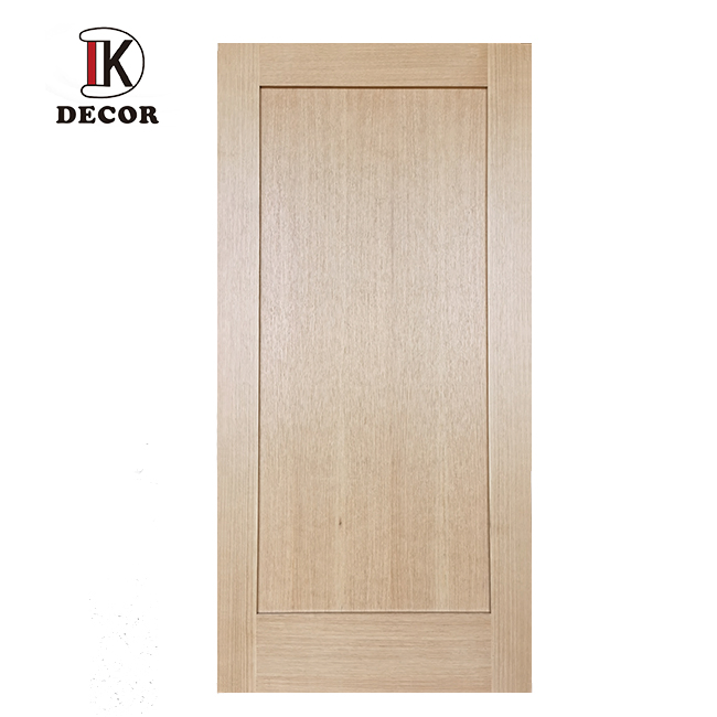 Internal Oak Slide Rail Door Solid Wood Interior Doors Shaker Style Barn Door