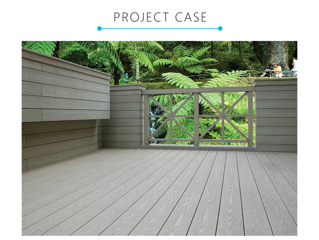 Wood Grain Texture Decking