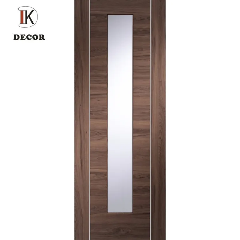 Internal Solid Wood Walnut Door