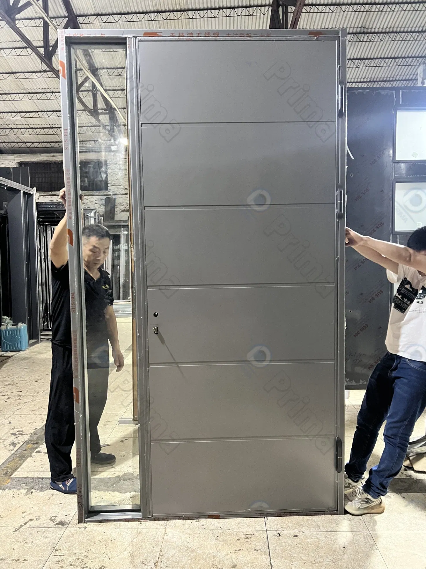 Prima Fireproof Melamine Surface Fire Prevention Emergency Safety Security Fire-Rated Solid Wood Steel Wooden Solid Timber Doors