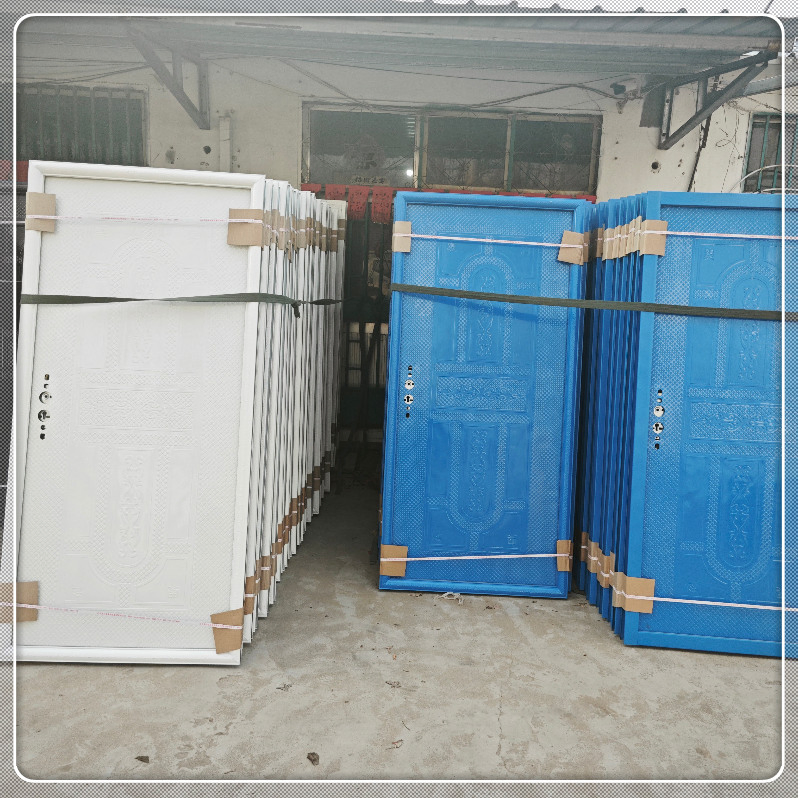 Elegant French Style Color Steel and Glass Patio Door for Garden Access