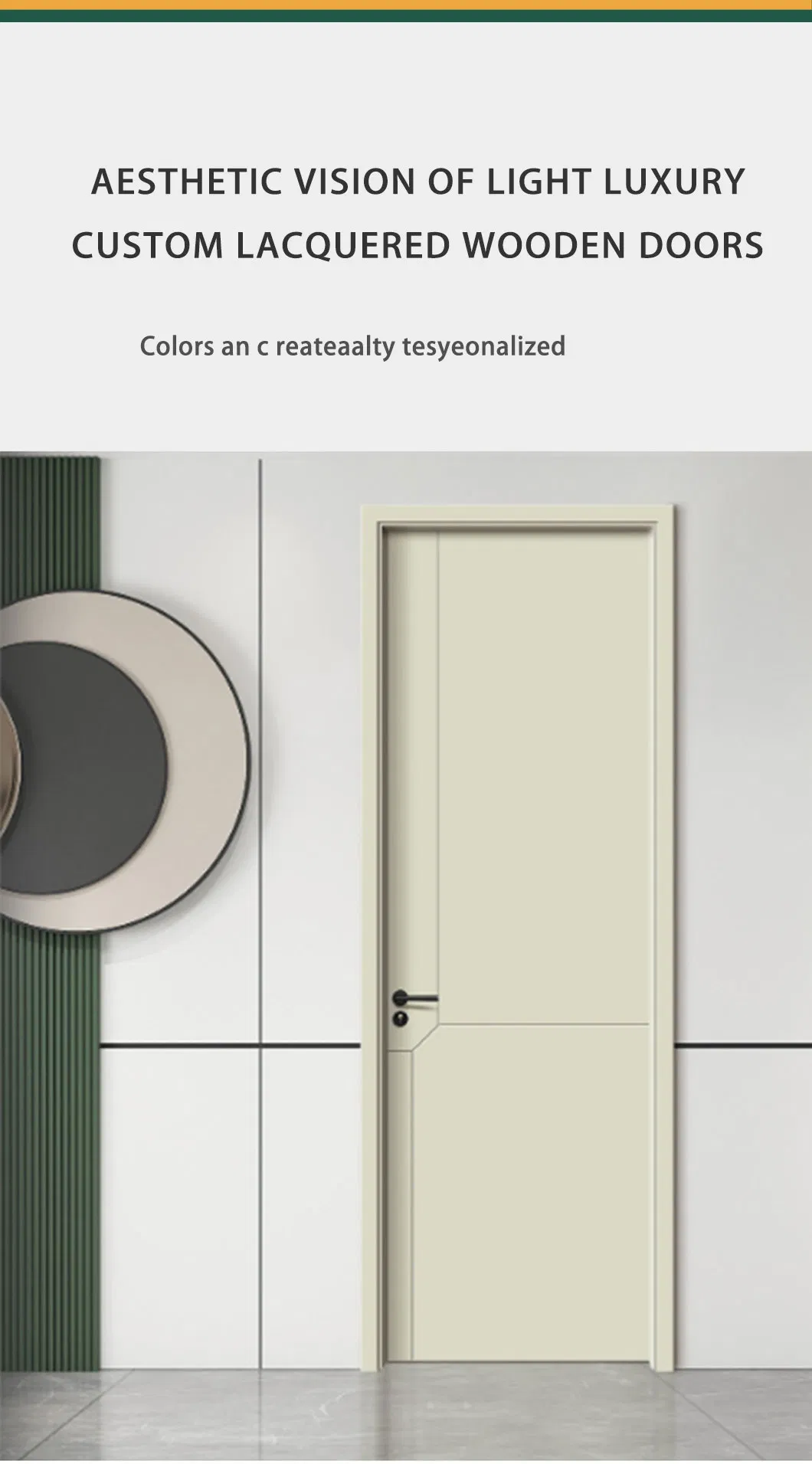 Solid Wood Door Detail