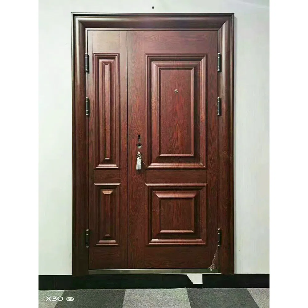 Acoustic School PVC Fireproof Safety Fire Protection MDF Bedroom Interior Nature Timber Solid Real Wooden Fire Rated Wood Flush Room Doors