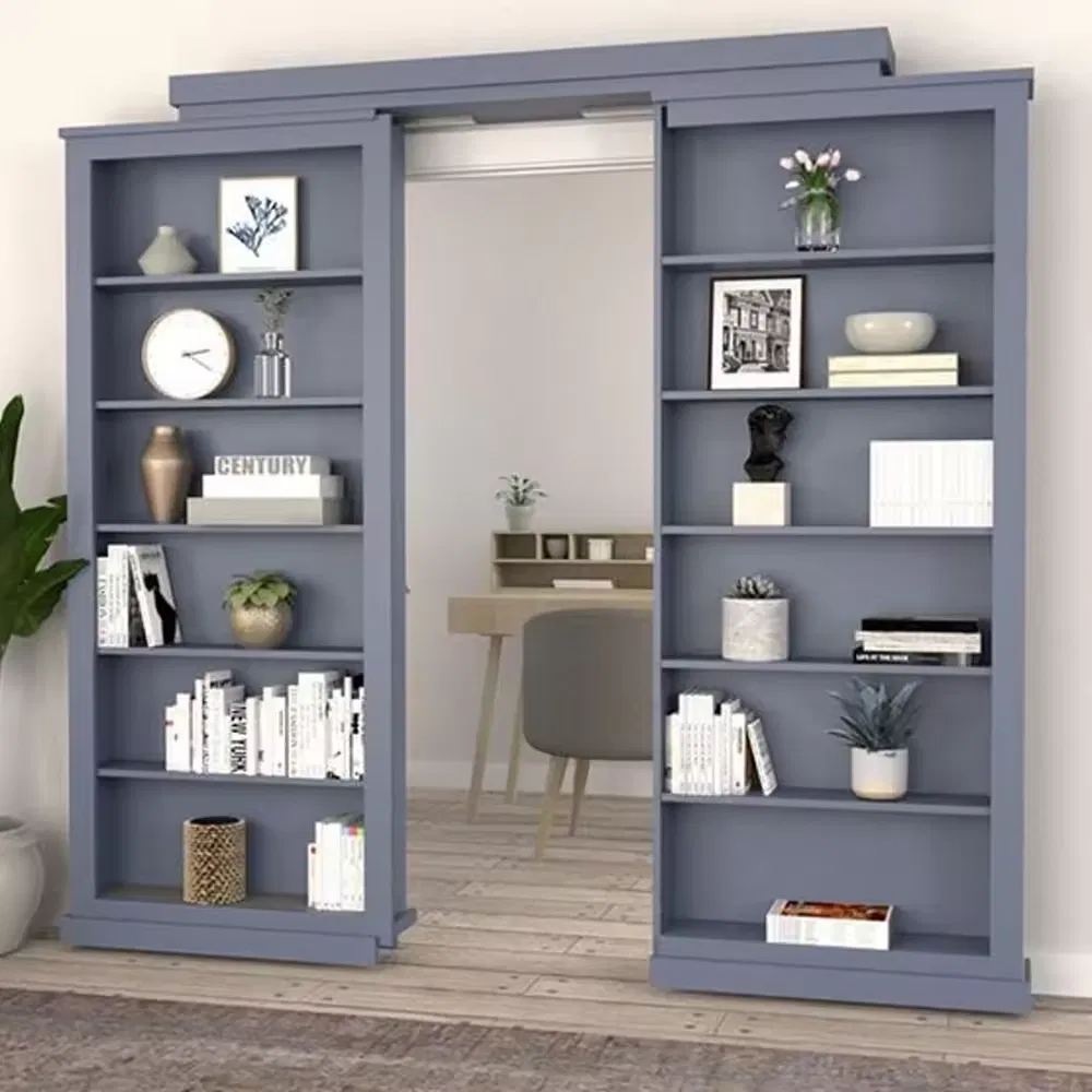 Villa Painting Solid Wood Wooden Barn Timber Door with Hardwares