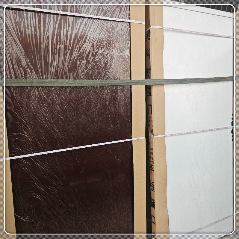 Elegant French Style Color Steel and Glass Patio Door for Garden Access