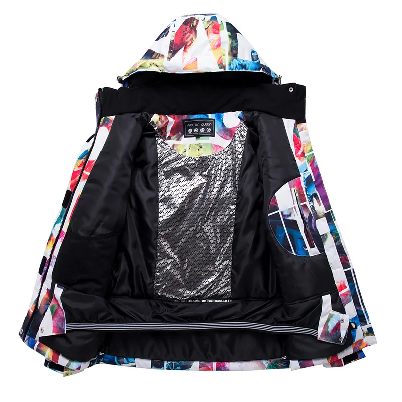 Women Snow Ski Suit Windproof Waterproof Breathable Warm Snowboard Jackets Pants Set Winter Clothing