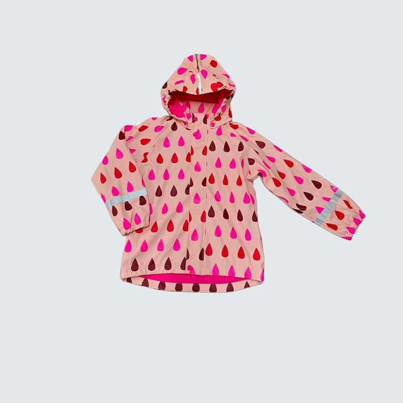 Kids Waterproof Outdoor Jacket - Windproof PU Rainwear for All Weather Outdoor Jacket for Kid's Snow Wear Ski Wear