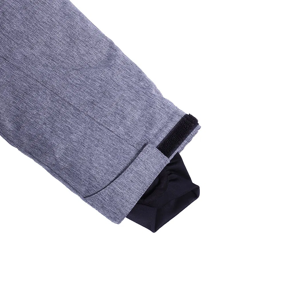 Men's Heavyweight Performance Parka Fake Down Outerwear Coat Winter Warm Insulated Jacket for Outdoor