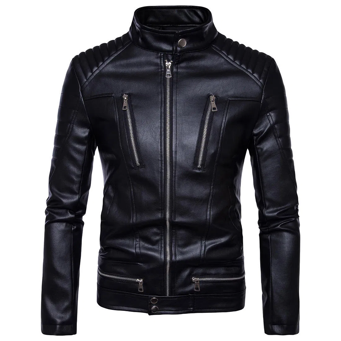 Cuero Hombre Plus Size Winter Mens Leather Jackets Coat Thermal Motorcycle Jacket