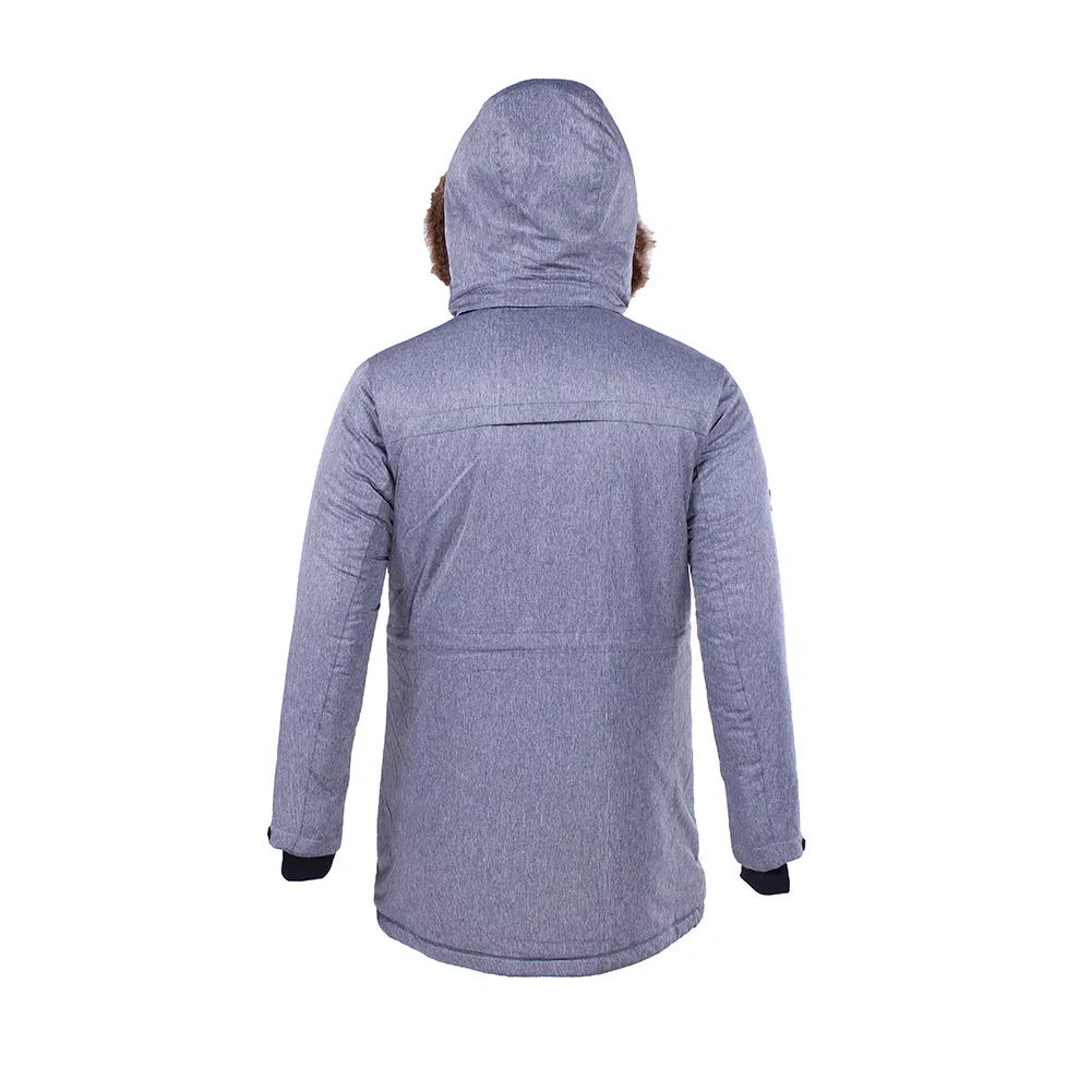 Men's Heavyweight Performance Parka Fake Down Outerwear Coat Winter Warm Insulated Jacket for Outdoor