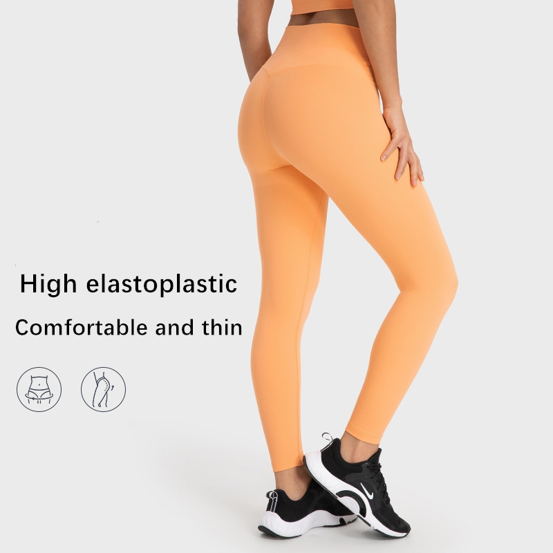 Xsunwing New Recycled High Waisted Tights Gym Clothes Fitness Seamless Scrunch No T-Line Leggings for Women Workout Yoga Pant