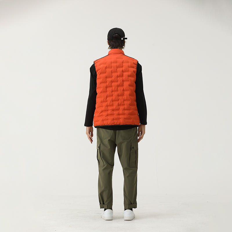 OEM Customsleeveless Down Puffer Jacket for Quilted Lightweight Mens Vest