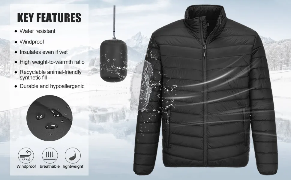 Outdoor Jacket Front View