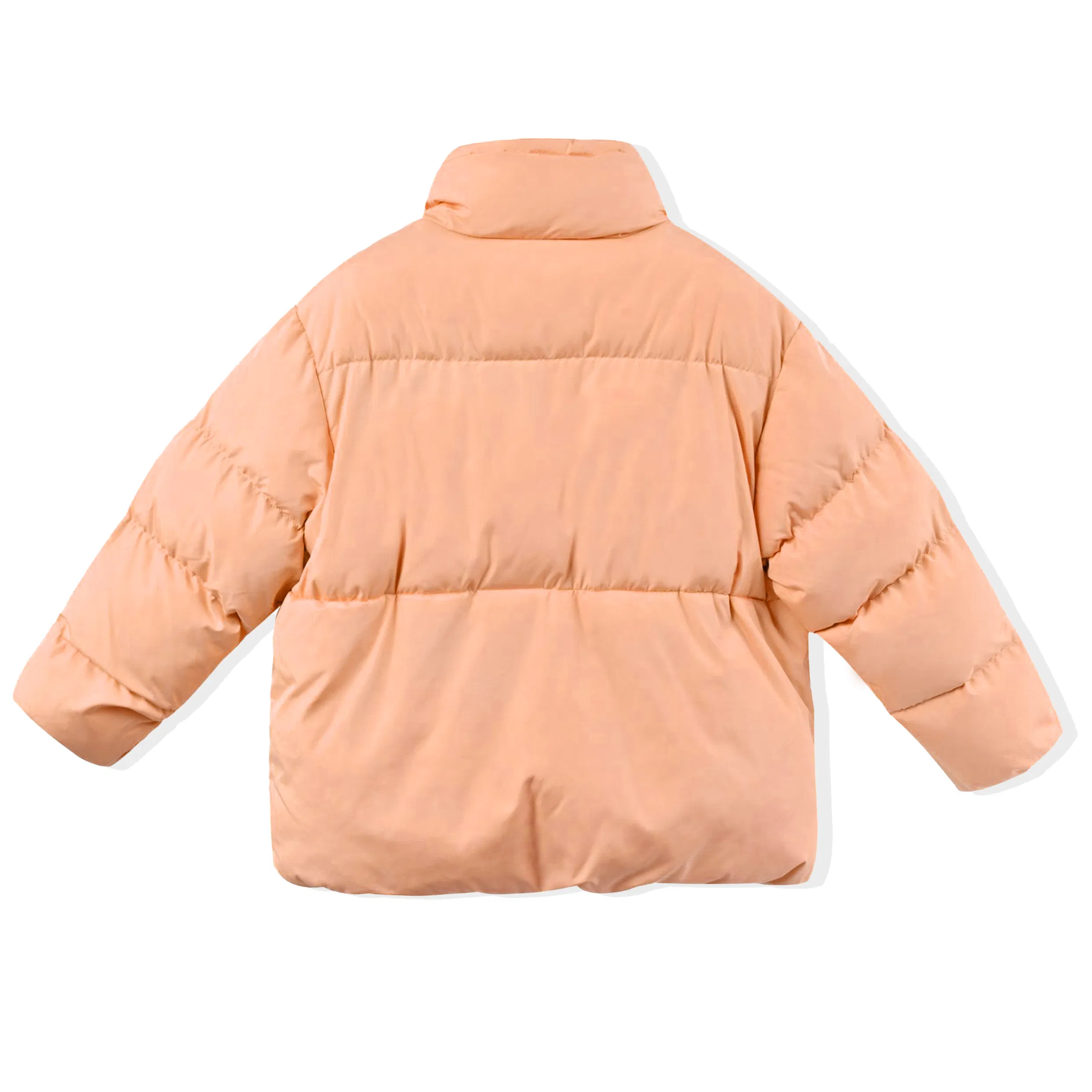 Kids' Hooded Puffer Jacket with Pockets for Winter Warmth