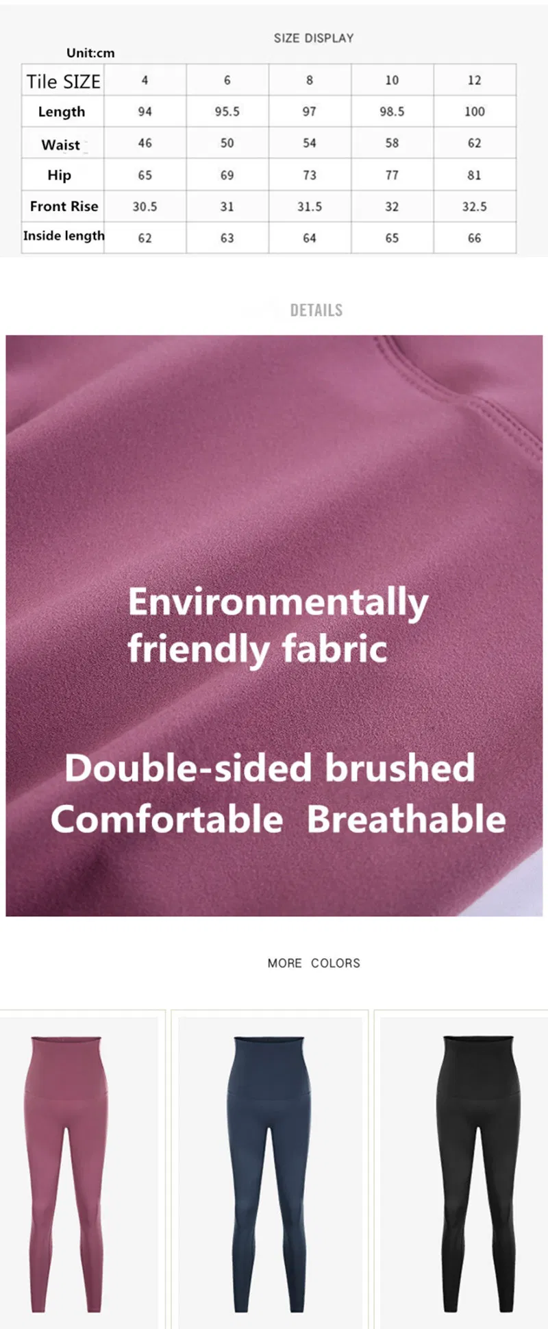 Yoga Leggings Main View