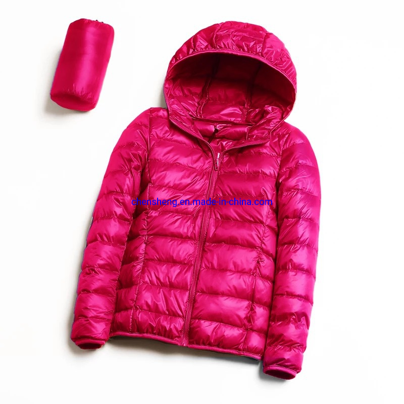 900 Power Fill Outdoor Woman Ladies Light Feather Lightweight Duck Goose Down Jacket