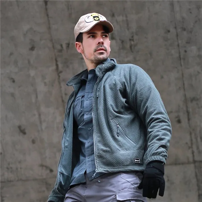 Tactical Fleece Jacket Detail