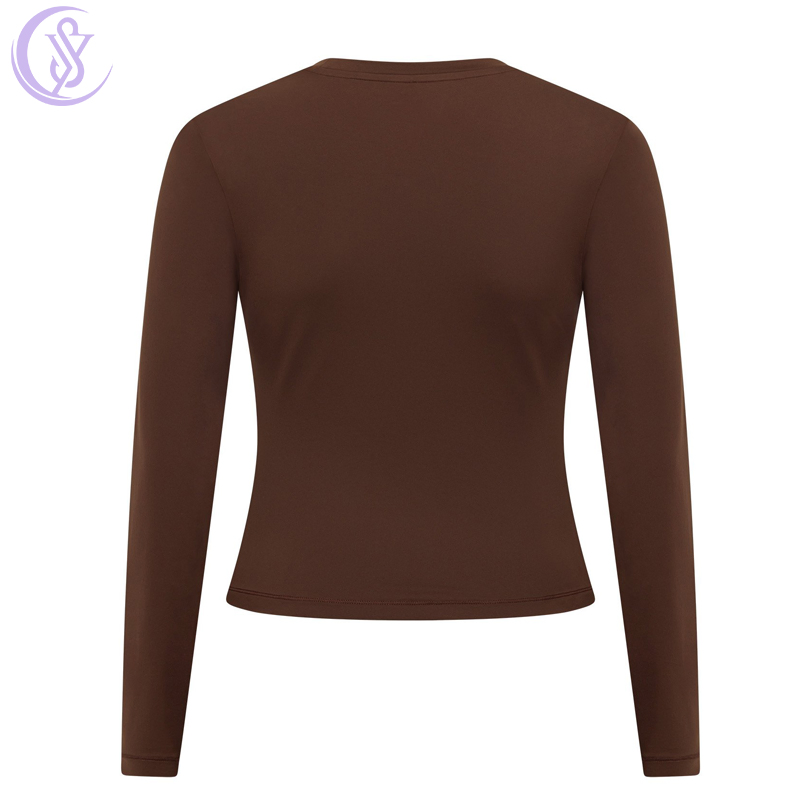 Plus Size Women′ S Quick-Dry Thermal Pullover Fleece Tops Slim Fit Athletic Fleece Lining Winter Running Warm Base Layer Long Sleeve Sportswear