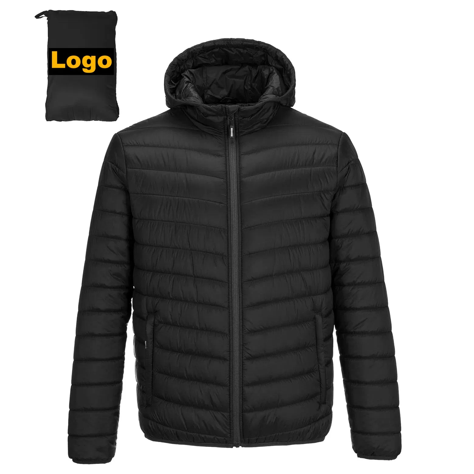 Mens Lightweight Duck Down Jacket Puffer Thick Winter Jacket