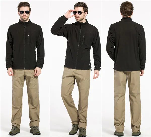 Tactical Fleece Jacket Features