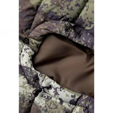 Conmr Mens Camouflage Padded Jacket with Wind and Water Resistant Shell