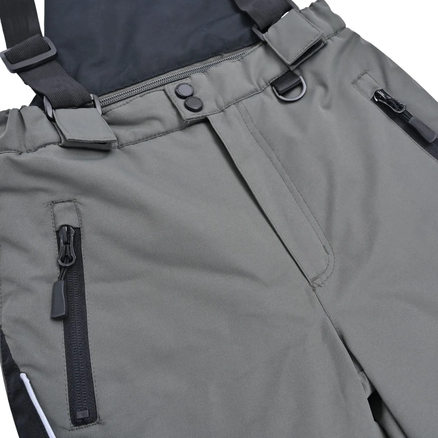 Kids' Waterproof Windproof Insulated Ski Bib Snow Pants