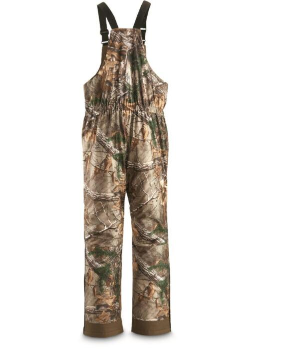 Men's Water Resistant Jacket Camouflage Hunting Bibs