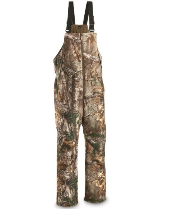 Men's Water Resistant Jacket Camouflage Hunting Bibs