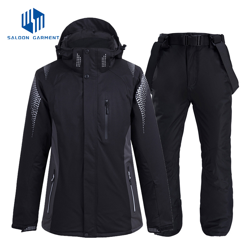 Women's Winter Outdoor Sportswear One-Piece Waterproof Ski Jackets Pants Snow Outfit Warm Clothes Snowboard Suit