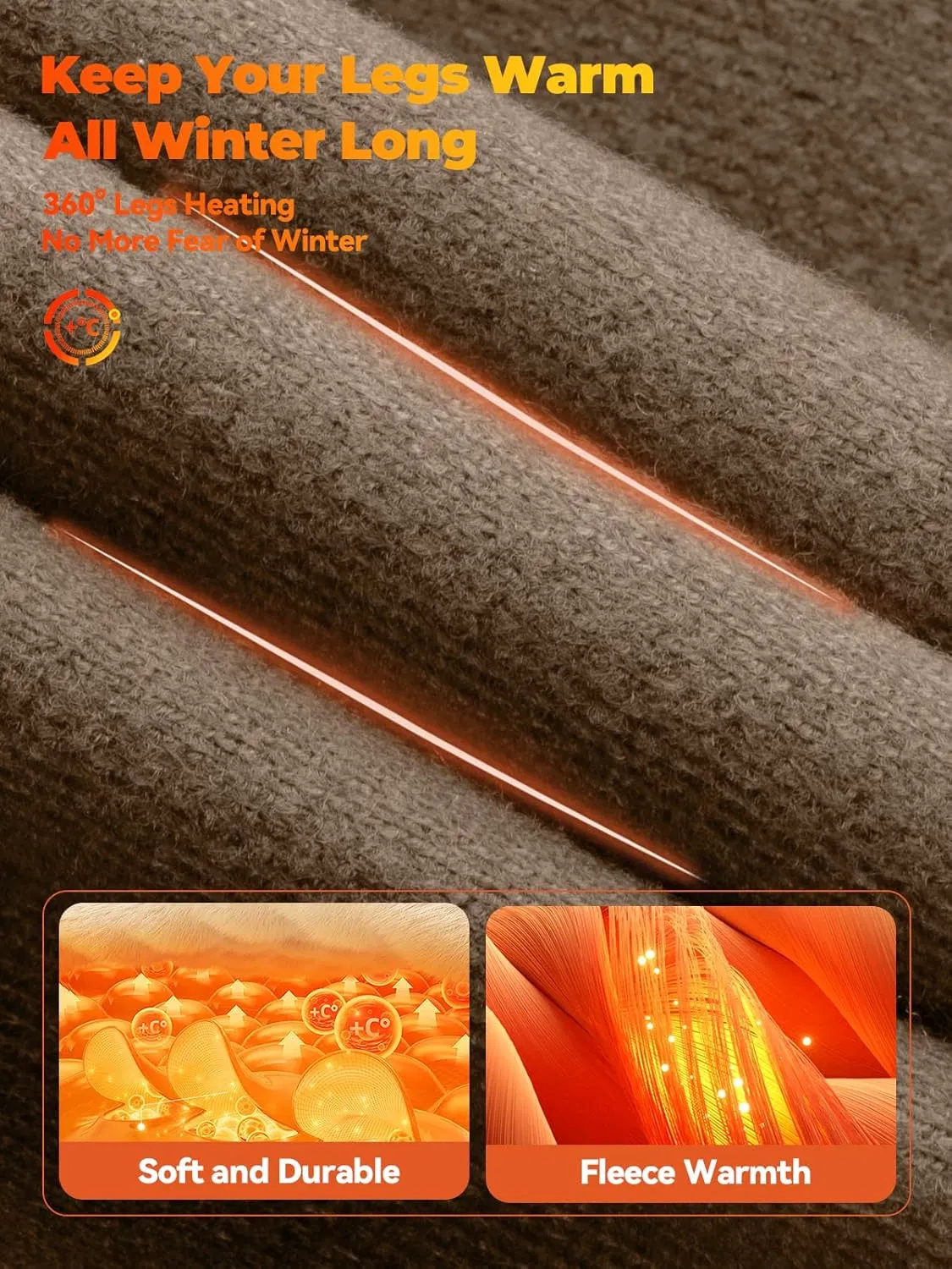 Men's Waterproof Ski Pants Winter Thermal Insulated Snow Ski Pants with Zipper Pockets