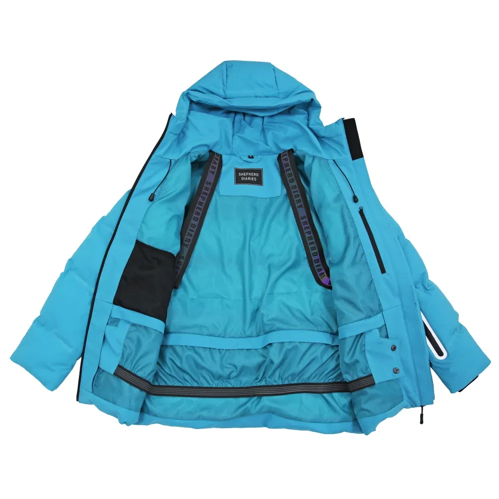 Mens Ski Jacket Waterproof Padded Jacket for Outdoor Winter Coat for Men